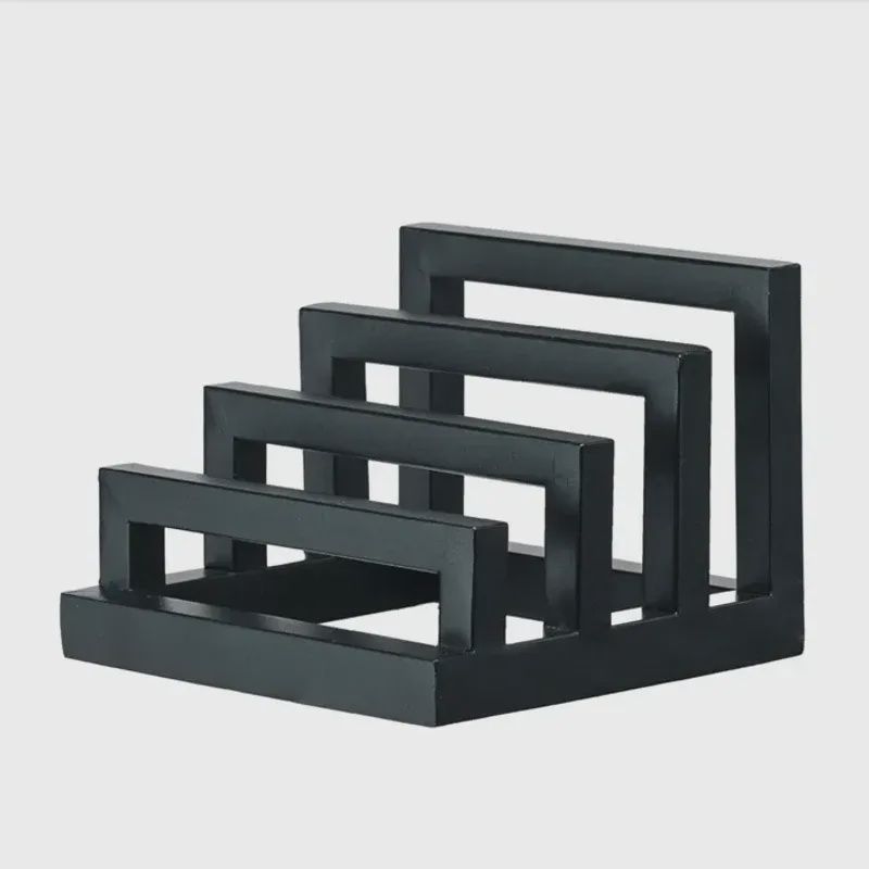 Metal Stand w/ 3 Sections (black)