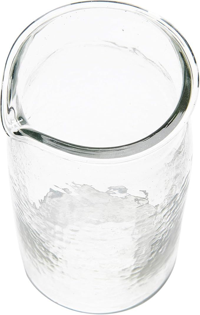 Hand-Blown Glass Pitcher