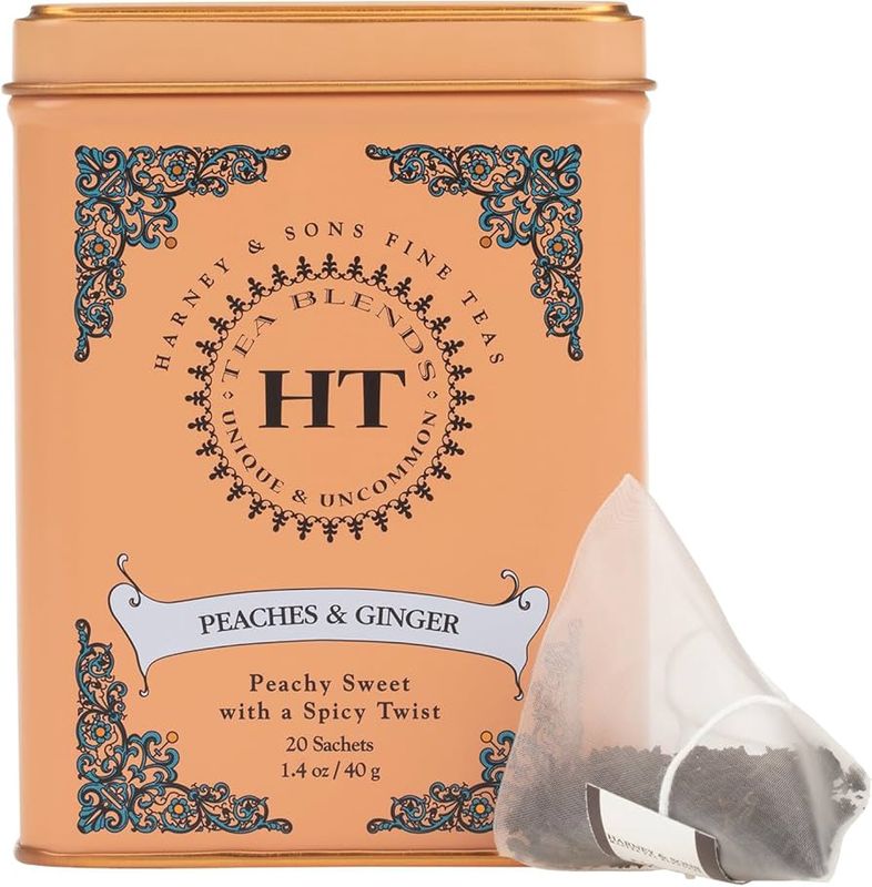 Peaches &amp; ginger tea