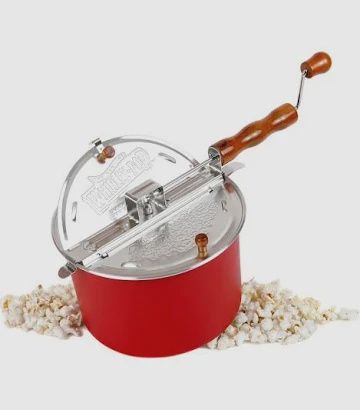 Whirley-Pop Popcorn Popper - Red - Metal Gear