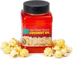 Real Movie Theater Popcorn Popping Oil - Coconut