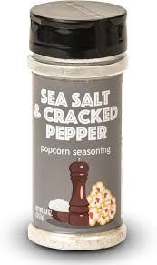 Sea Salt &amp; Cracked Pepper Popcorn Seasoning