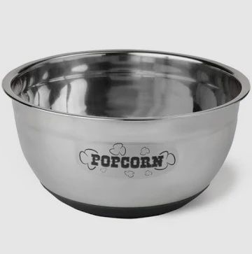 Stainless Steel Popcorn Bucket