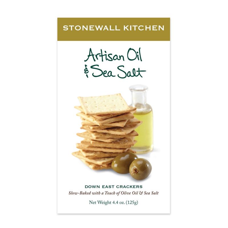 Artisan Oil and Sea Salt Crackers
