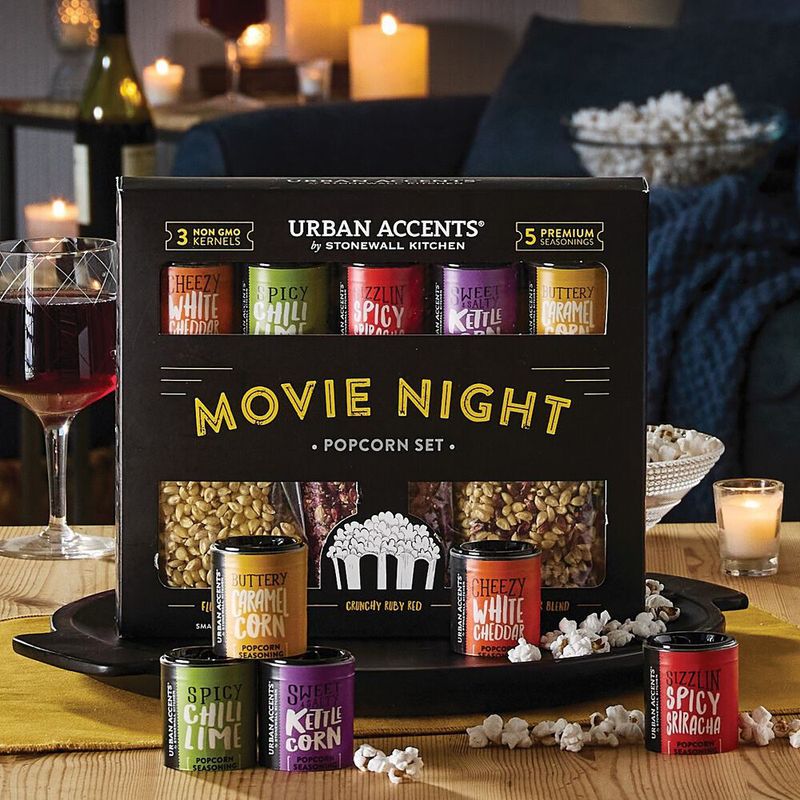 Urban Accents Movie Night Popcorn Gift Set
