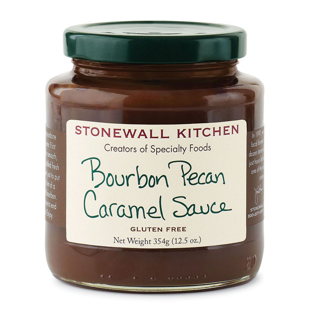 Bourbon Pecan Caramel Sauce 12.5 oz