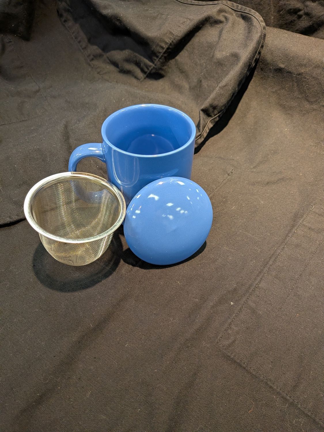 Infuser Mug 11oz - Simply Blue