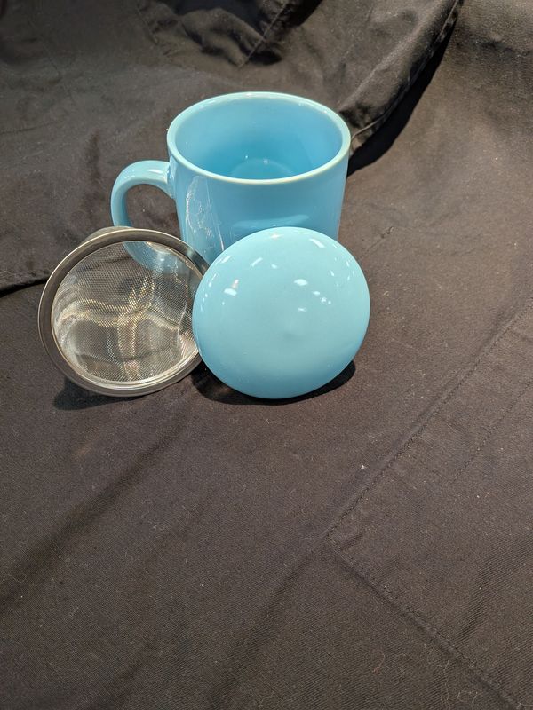 Infuser Mug 11oz - Turquoise