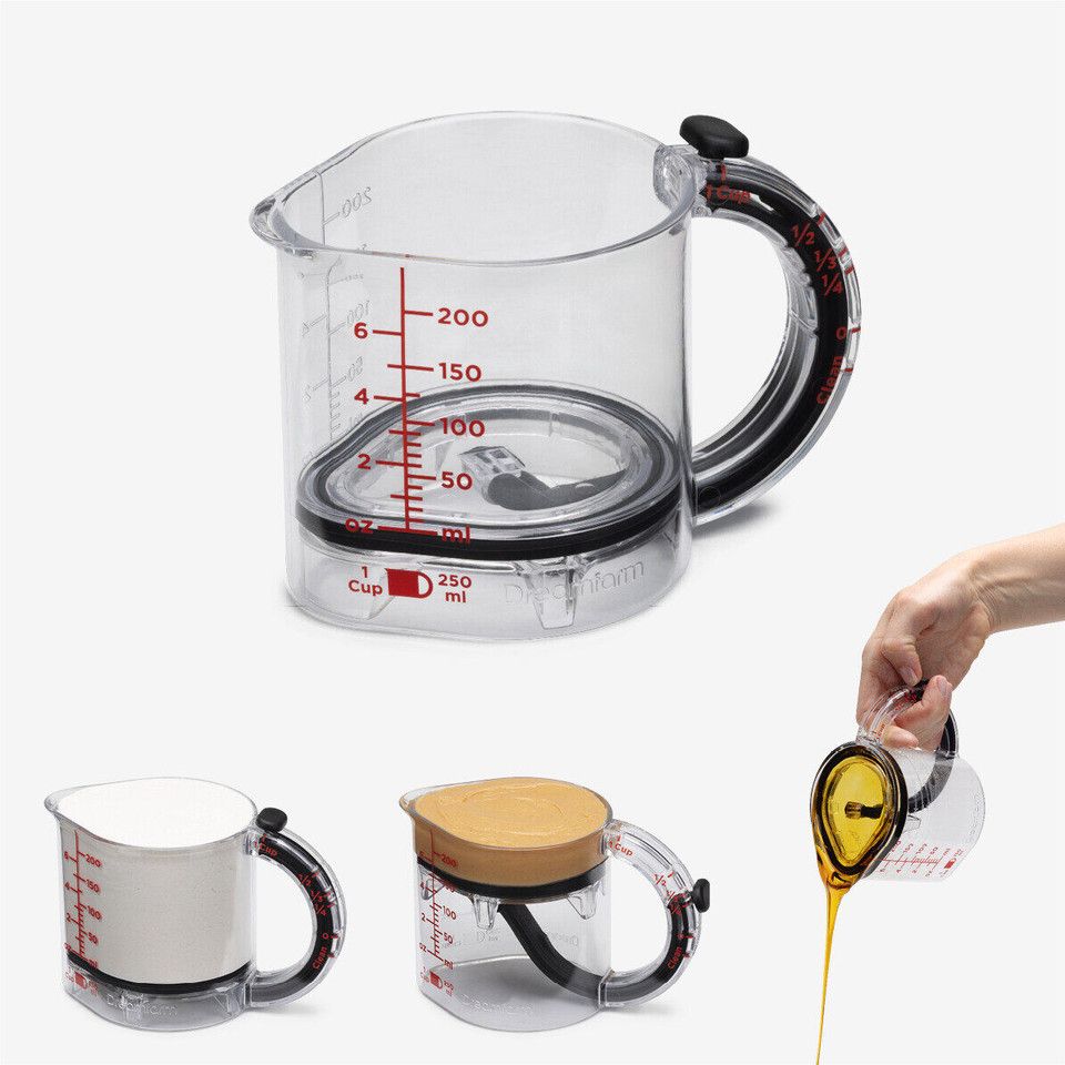 Upcup: All-in-1 Adjustable Measuring Cup