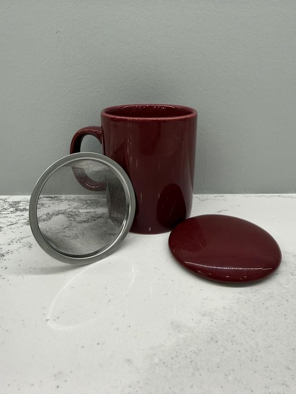 Infuser Mug 11oz - Aubergine