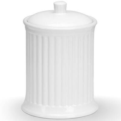 XL Canister/Cookie Jar - White