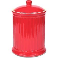 XL Canister/Cookie Jar - Red