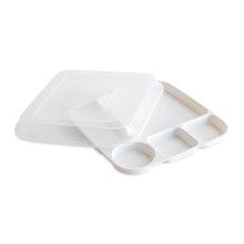 Meal Trays Set 4 W LID