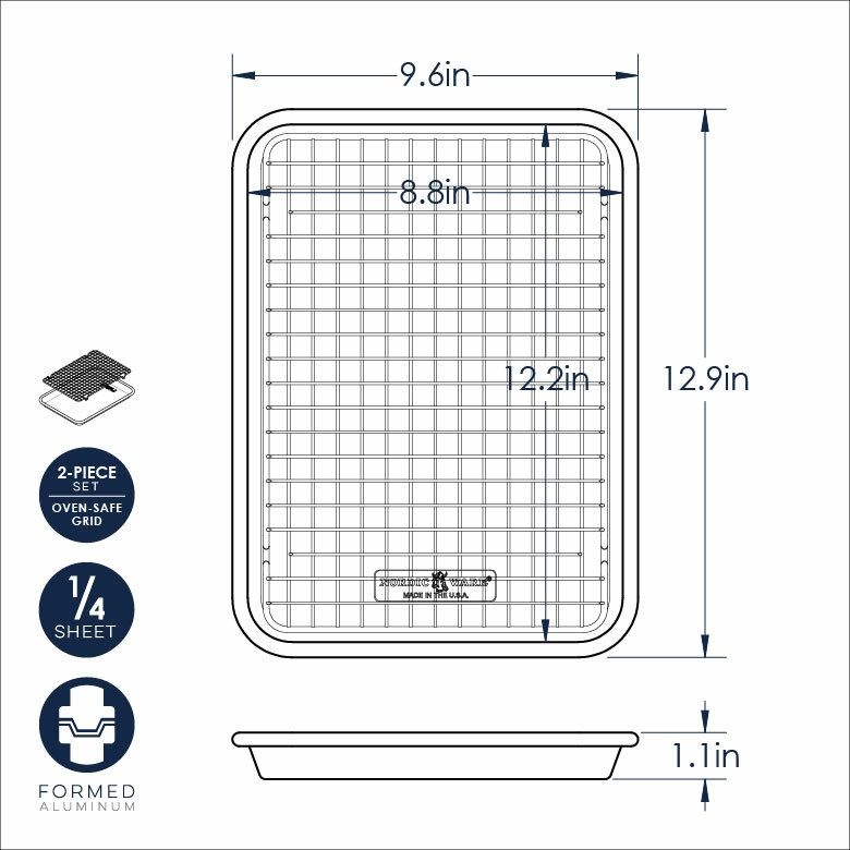 Quarter Sheet w/ Rack