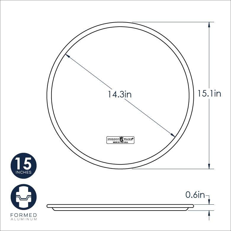 14" Naturals Traditional Pizza Pan