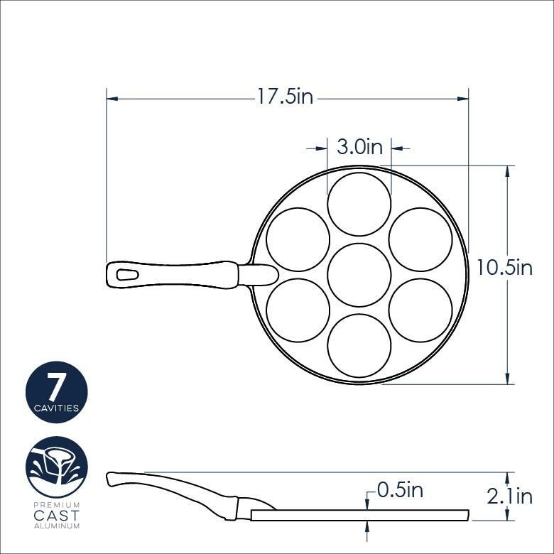 Silver Dollar Pancake Pan