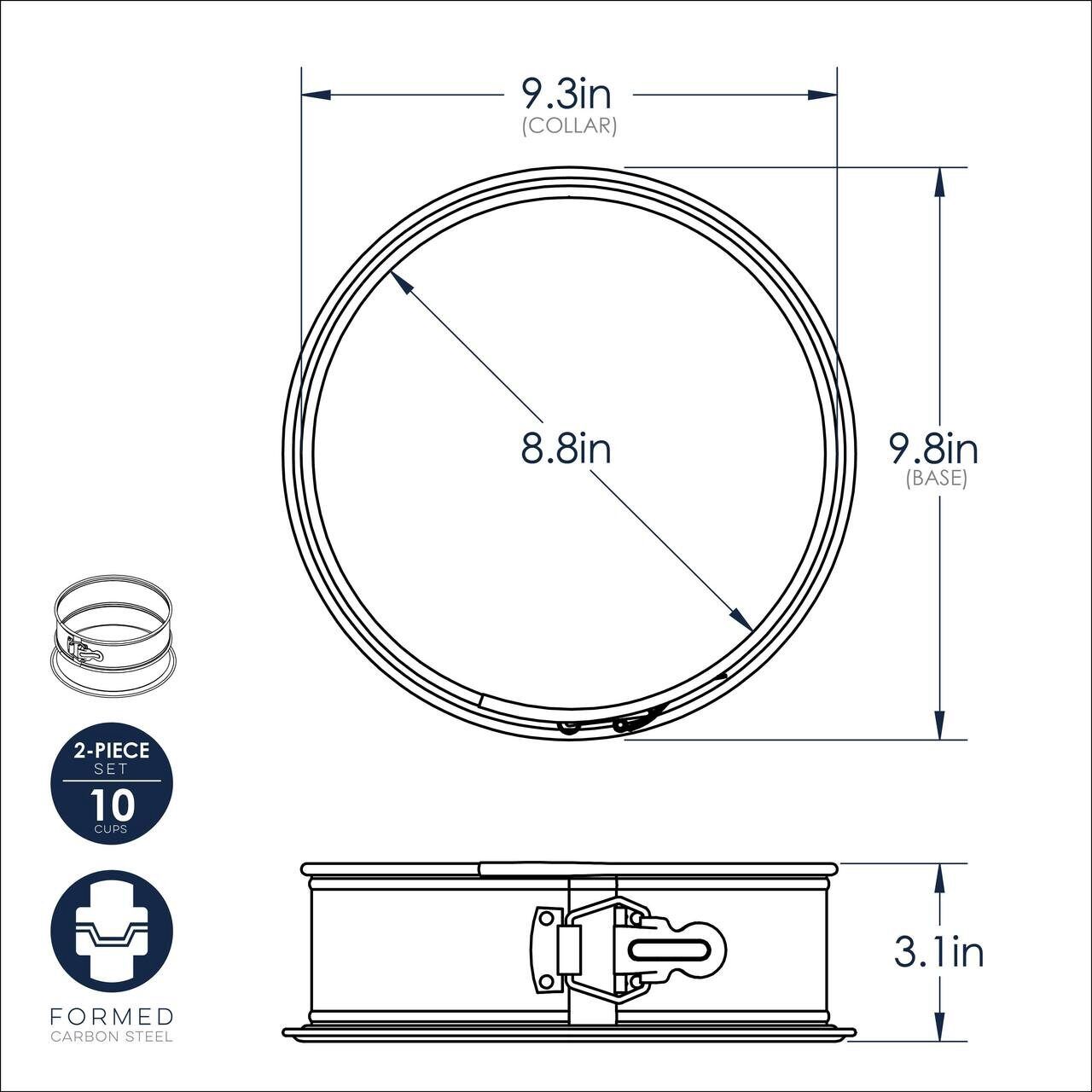 Springform Pan 9"