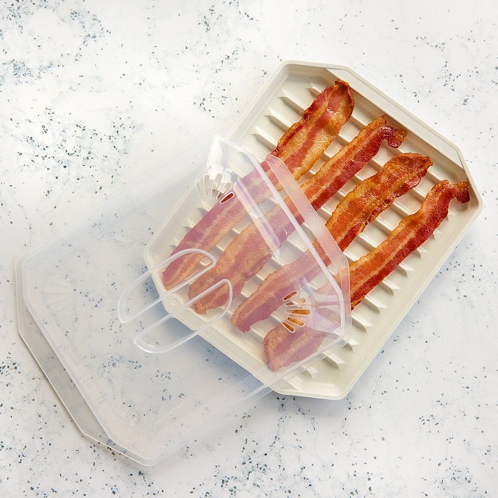 Compact Bacon Rack w/ lid - 10 x 8