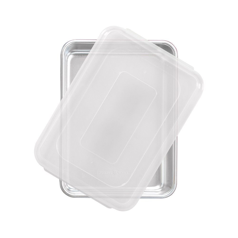 Naturals 9" x 13" Rectangular Cake Pan with Storage Lid