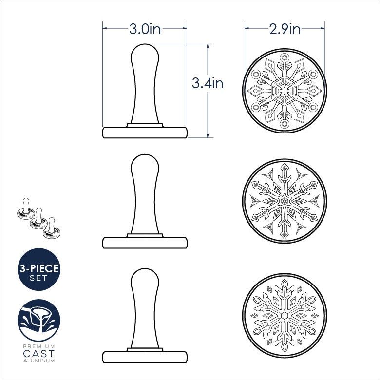 Snowflake Cookie Stamp