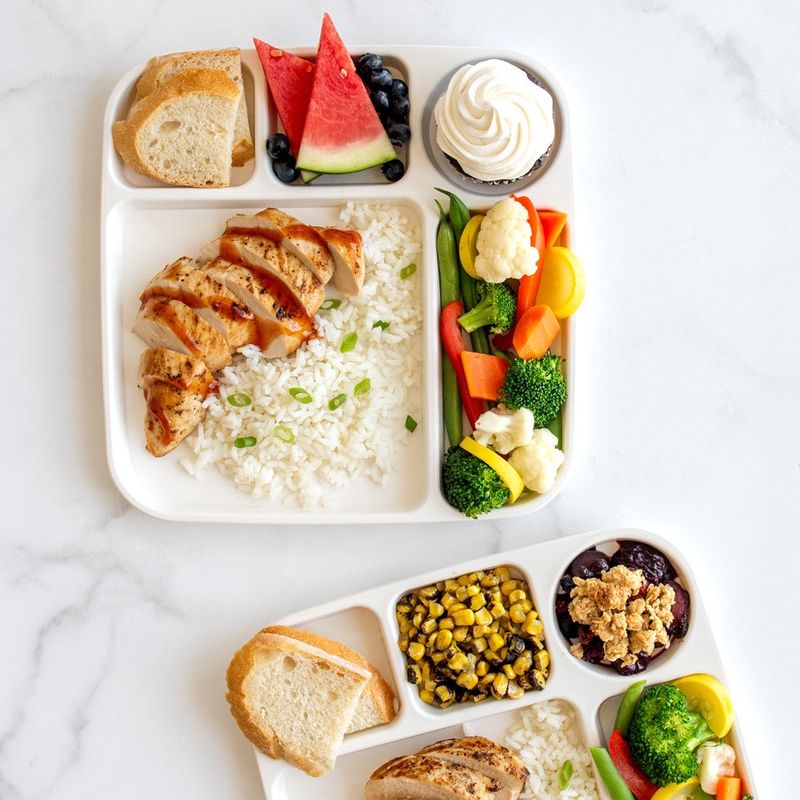 Meal tray set of 2