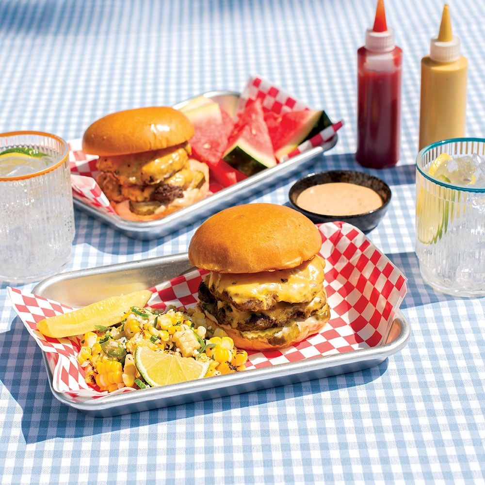 Burger Trays Set 2