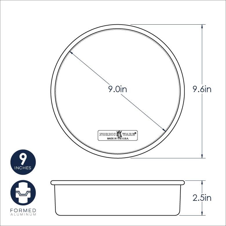 Round Cake Pan-9”
