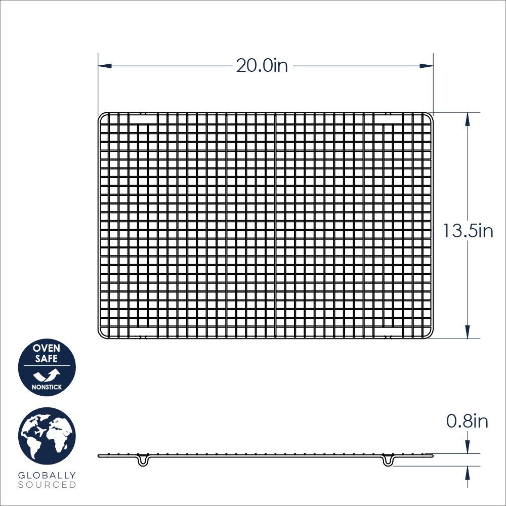 Oven Safe XL Nonstick Cooling Rack