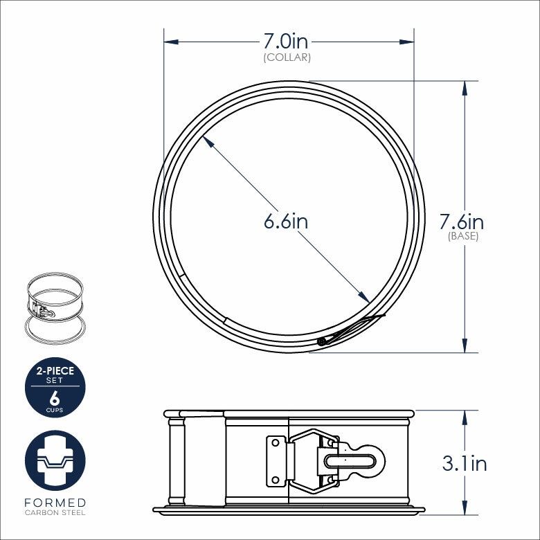 Springform Pan 7”