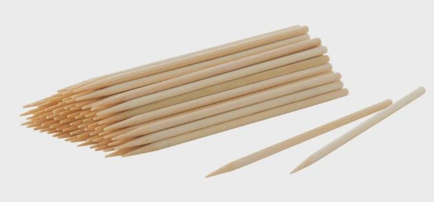 250 bamboo skewers 4"