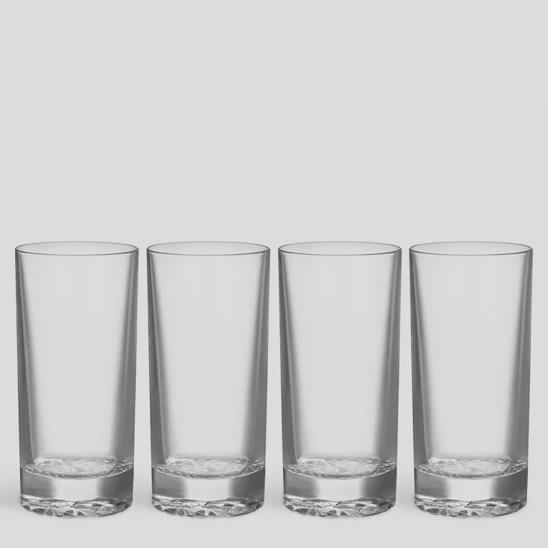 Pure High Ball Glass Set of 4