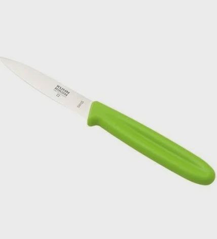 Swiss Paring Knife - Green