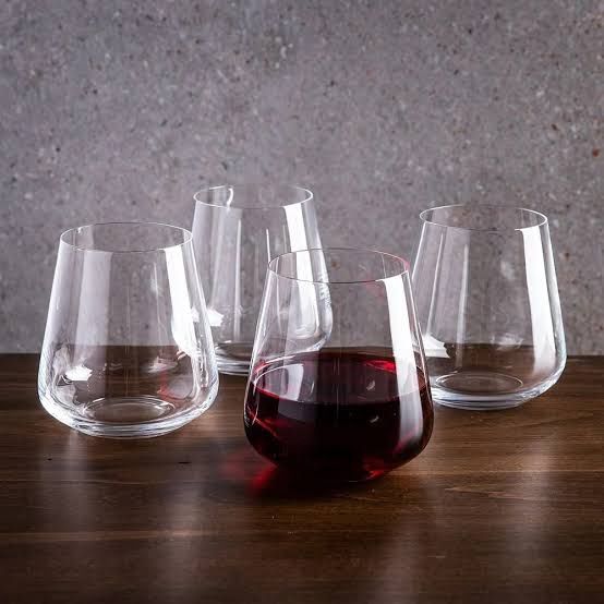 Gala Stemless Red Wine Glasses