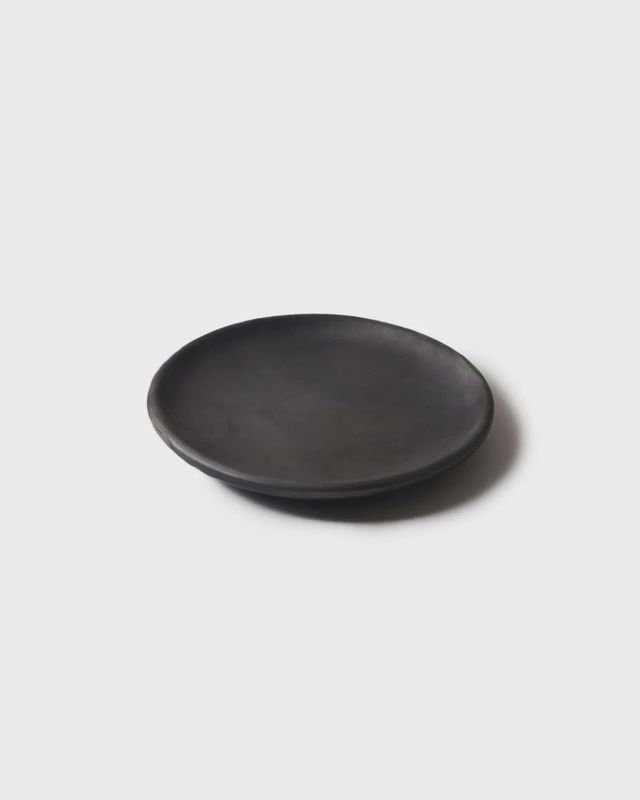 Caleb Black Salad Plate