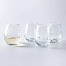Gala Stemless White Wine Glasses
