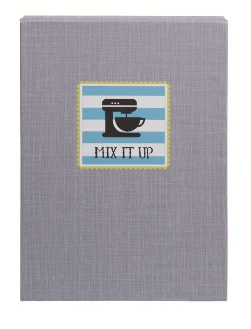 Flip Stand Recipe Keeper- Grey Mix It Up