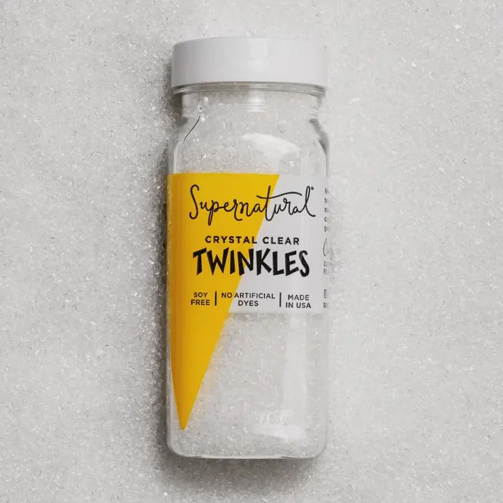Twinkles Standing Sugar Crystal Clear