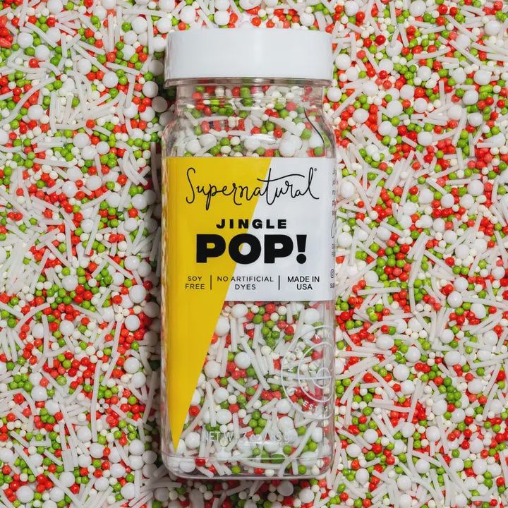 Dye-Free Jingle POP! Sprinkles 3oz