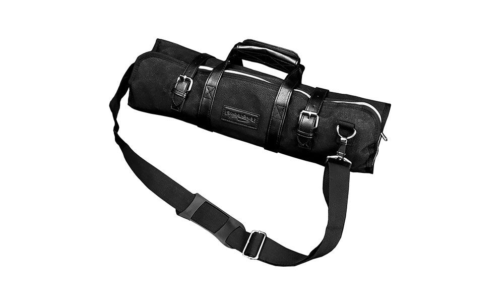 10 Pocket Waxed Canvas Roll Bag