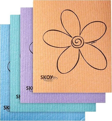 Skoy Sponge Cleaning Cloth - Pack of 4