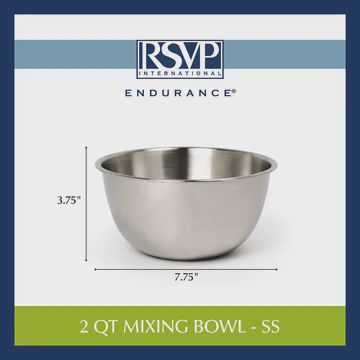 2 Qt Stainless Mixing Bowl