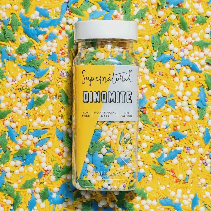 Dye-Free Dinomite Sprinkles 3oz