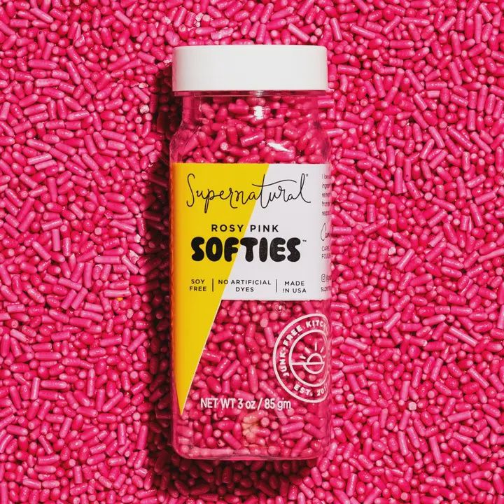 Dye-Free Softies Sprinkles Rosy Pink 3oz