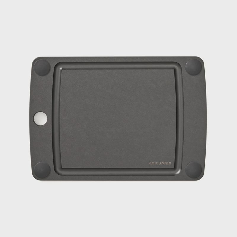 10" x 7" Slate/Black Cutting Board