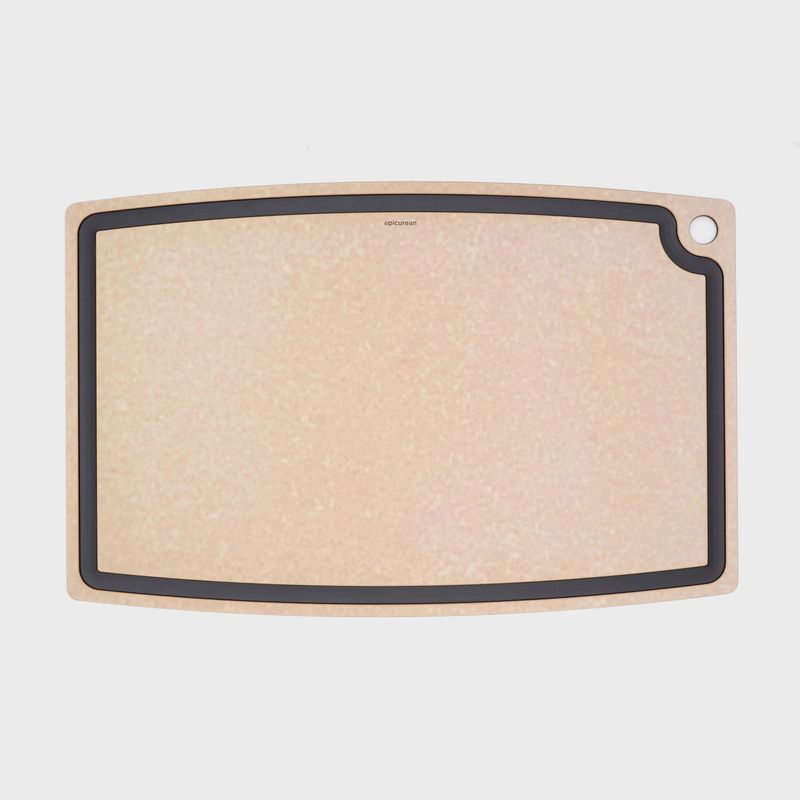 Gourmet Serries Cutting Board  27 x 17.5 Nat/Slt