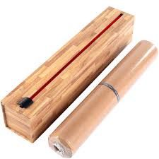 Chic Wrap Dispenser - Wood Grain