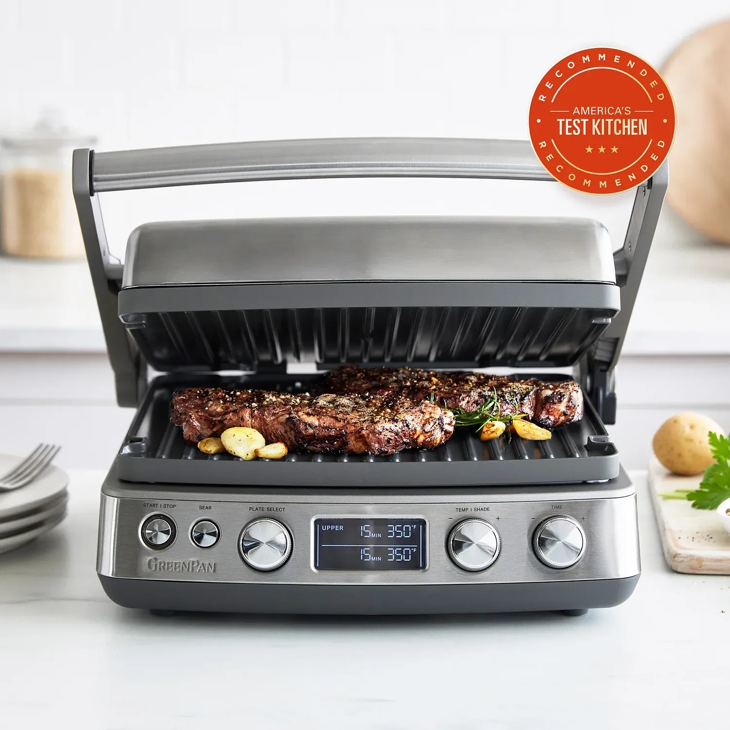 Elite Multi Grill, Griddle &amp; Waffle Maker