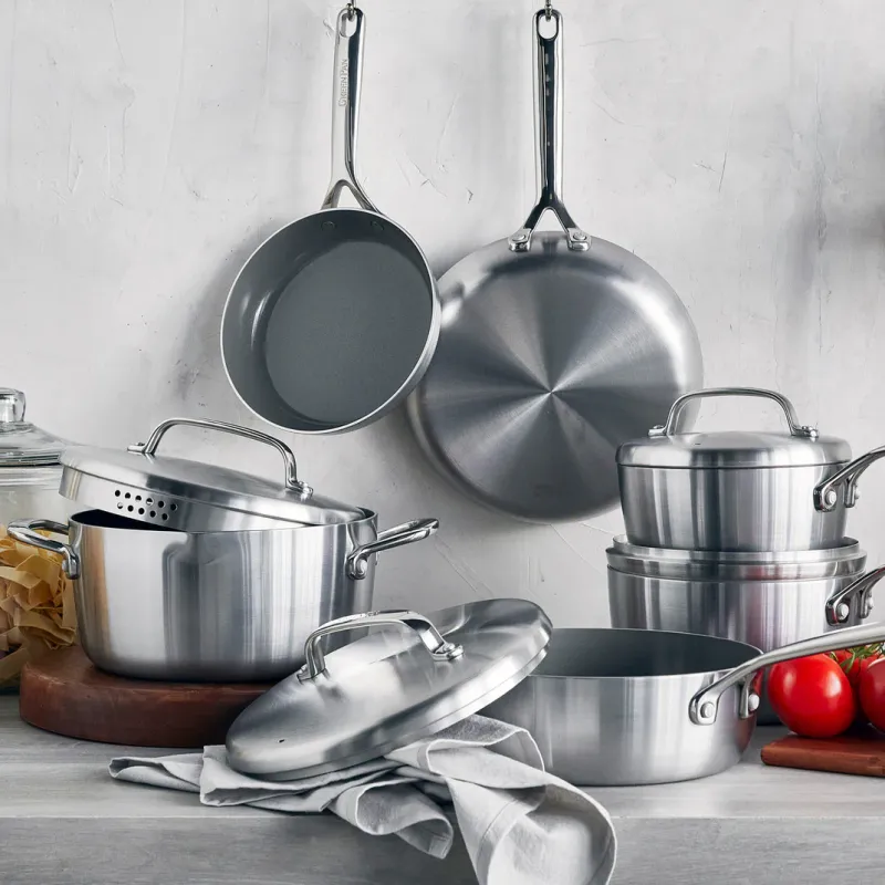 10pc Set GP5 Stainless Steel