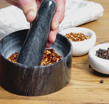 Black Mortar &amp; Pestle