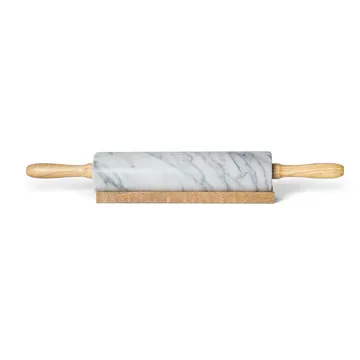 White Marble Rolling Pin with Stand White Marble Rolling Pin with Stand